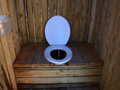04A Western style toilet at Ak-Sai Travel Lenin Peak Camp 1 4400m